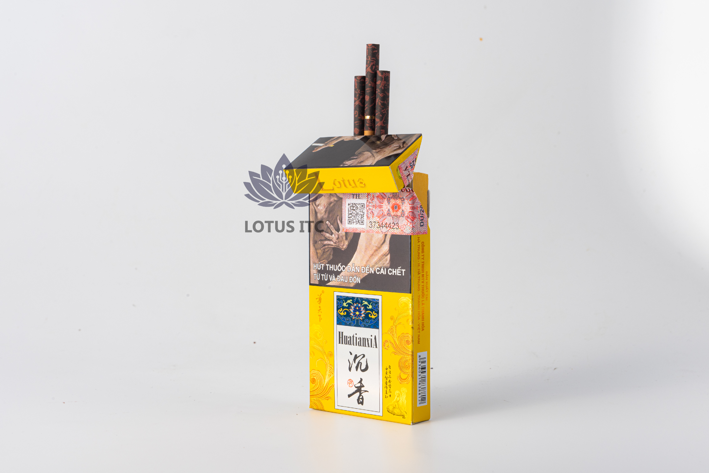 Thuốc lá Trầm Hương HuatianXia (20 Điếu/Bao) (1 Cây/10 Bao)
